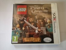LEGO DISNEY PIRATI DEI CARAIBI IL VIDEOGIOCO PAL ITA NINTENDO 3DS GIOCO COMPLETO