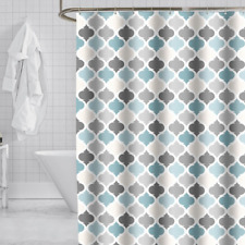 Bagno Tenda Doccia Set Lanterna Stampa Impermeabile Tendine Gancio Casa Chic