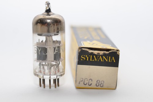Tubo vintage sylvania pcc88 - sylvania,