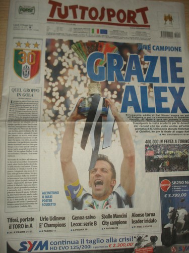 Tuttosport 2012 juventus - tuttosport, 14/5/2012