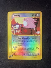 Pokemon Card Chansey Reverse Holo 72/165 ENG Expedition