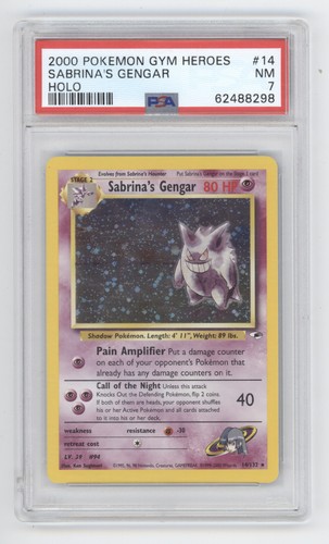 Sabrina gengar 2000 pokemon - sabrina's,