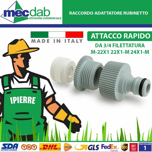 Raccordo adattatore rubinetto - adattatore,