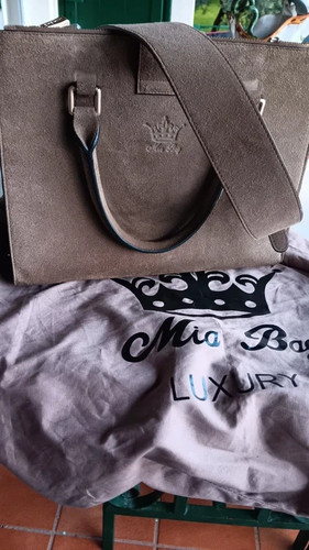 Borsa mia bag camoscio colo - borsa,