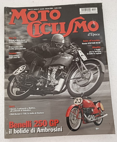 Motociclismo epoca 2006 - motociclismo,