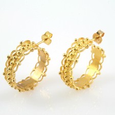 Orecchini donna a cerchio in