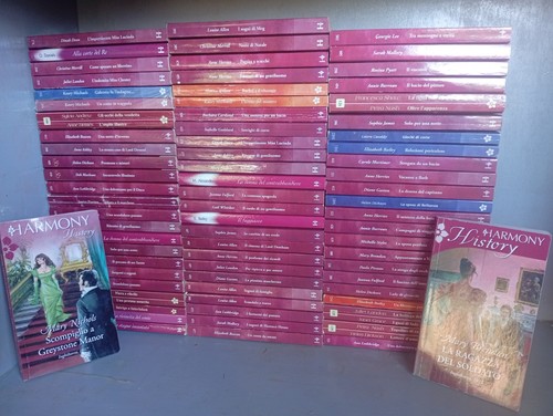 Lotto libri harmony - 74,