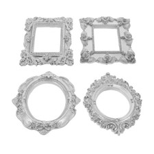  4 Pcs Cornice Vintage Resina