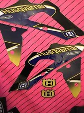 Decalcomanie Grafiche Husqvarna Tecnosel 2005 Tc Te 250-610 VEDI DESCRIZIONE Nos Cr Wr