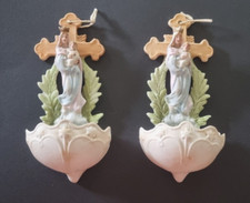 COPPIA 2 ACQUASANTIERA MADONNA