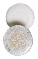 100pz Saponette Monouso Hotel 15g – Linea Cortesia Mini Sapone Corpo Rotondo