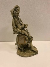 Statuetta H=28cm in ceramica