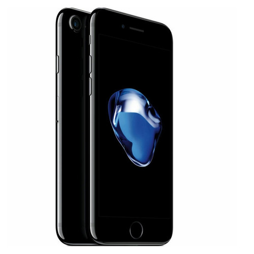 Apple iphone 128gb jet black - 7,