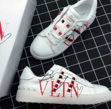 Valentino Garavani OPEN VLTN SCARPE DA GINNASTICA IN PELLE taglia 41 uomo