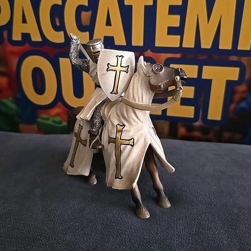 Schleich cavaliere crociato - schleich,