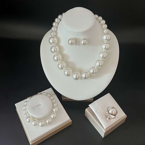 Set gioielli pezzi perle - gioielli, 4