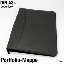 DIN A3+ A3 Cartella Disegno Pelle Sintetica Orizzontale Cartella Portfolio