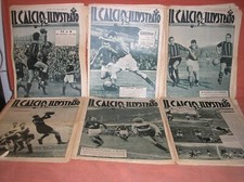 IL CALCIO ILLUSTRATO ANNATA SEMI COMPLETA ORIGINALE ANNO 1948 LOTTO 34 NUMERI