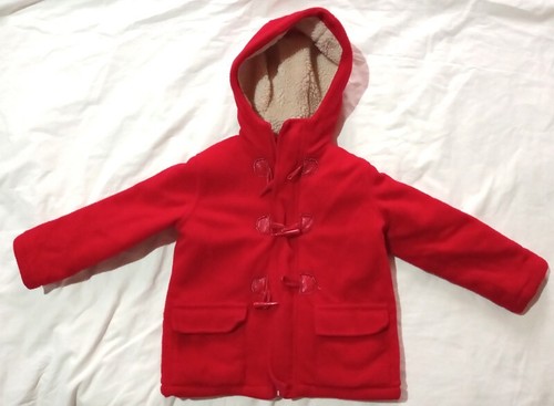 Cappottino bimbi rosso 3 - rosso, 2-3