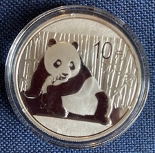 China 10 yuan Panda 2015