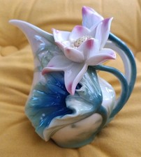 FRANZ lattiera Lotus Harmony Porcellana Perfetta In Scatola Originale