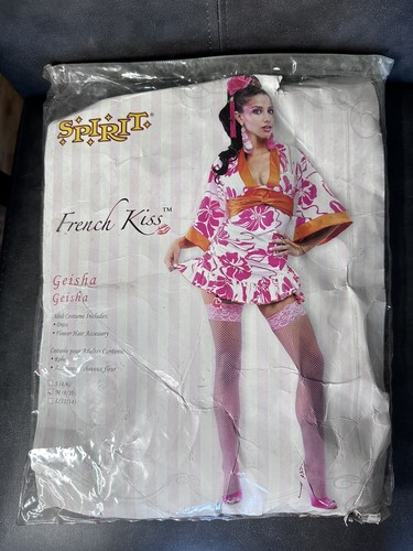 Costume halloween geisha - halloween, bacio