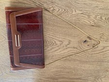 BORSA IN VERO PITONE - Vintage