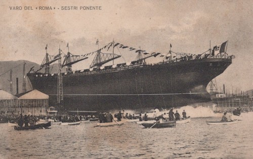 Cartolina sestri ponente - ,
