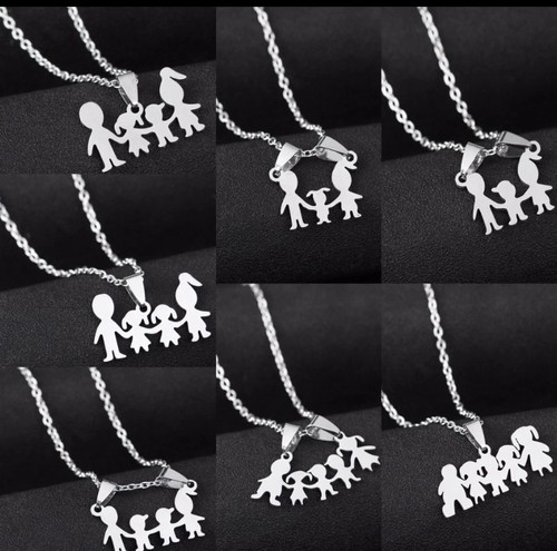 Collana famiglia ciondolo - collana,