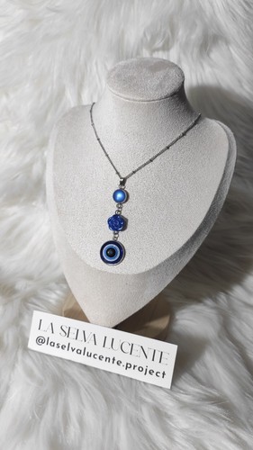 Collana artigianale lunga - collana,