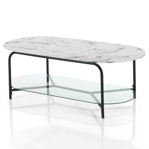 Tavolino olene piano vetro - olene,