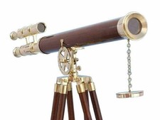 Antico telescopio nautico da