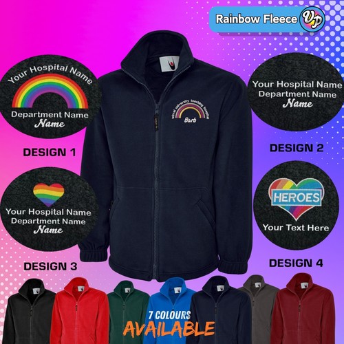 Giacca pile arcobaleno - pile,