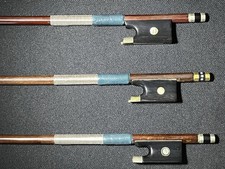 3 Old Used Violin Bow