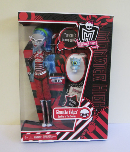 Bambola monster high - high, ghoulia