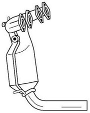 60 cv Catalizzatore per FIAT