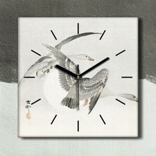 Canvas Wall Clock Print 30x30