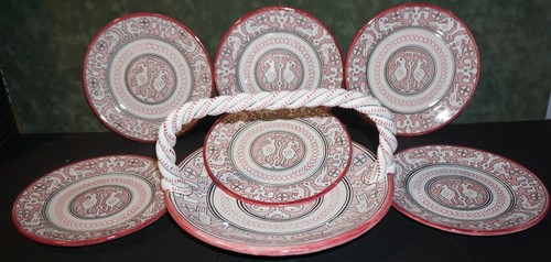 Servizio piatti ceramica - piatti,