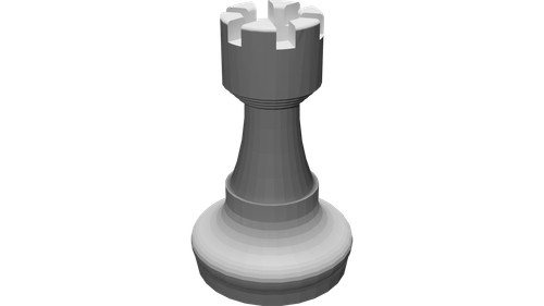 Pezzo scacchi torre - pezzo, di