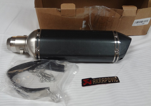 Akrapovic carbon muffler - akrapovic,