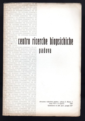Centro ricerche biopsichiche