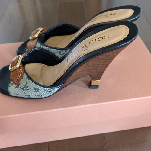 Raro louis vuitton zeppa - louis,