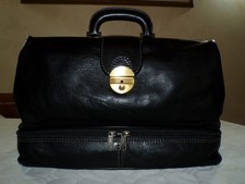 BORSA SUDHAUS  100% DOCTOR  LEATHER BAG VINTAGE MADE IN ITALY
