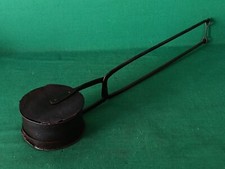 ANTICO TOSTACAFFÈ TOSTATORE TOSTA CAFFÈ ORZO FERRO A MANOVELLA PRIMI '900. CP29