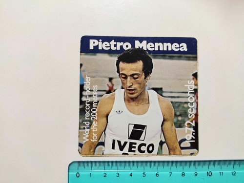 Adesivo iveco pietro - iveco, mennea