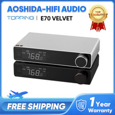 TOPPING E70 VELVET AK4191 AK4499EX USB DAC XMOS XU316 Decoder Bluetooth 5.1 LDAC