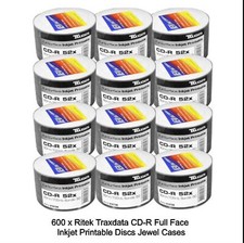 600 x Ritek Traxdata DVD-R
