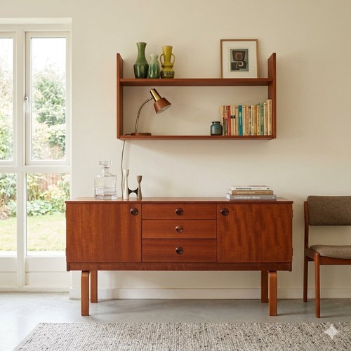 Sideboard vintage teak ante - sideboard,