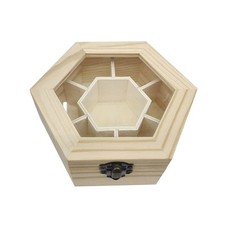 Elegante Portagioie Esagonale per Collane Orecchini e Anelli Conservazione