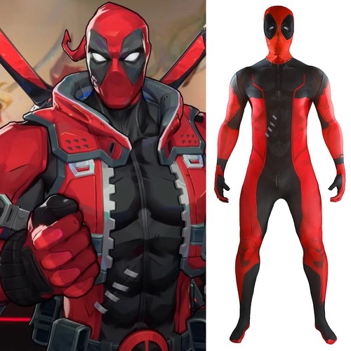 Tuta cosplay rivals deadpool - tuta,